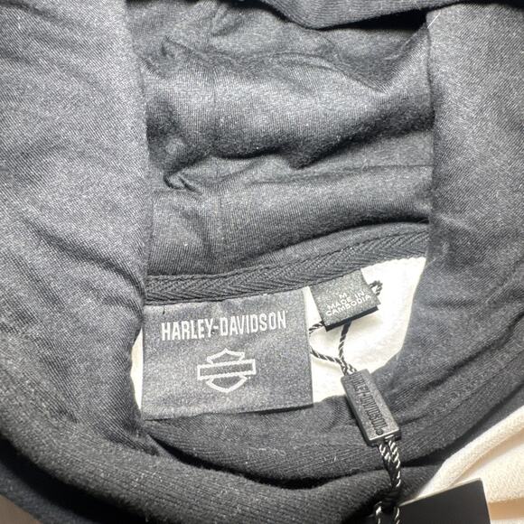 NWT Harley Davidson Women's Motorcycle Graphic Hoodie Sweatshirt Size Medium - Picture 3 of 9